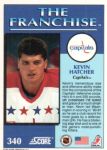 1991-92 Score American #340 Kevin Hatcher FP