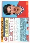 1991-92 Score Canadian Bilingual #105 Mathieu Schneider