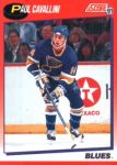 1991-92 Score Canadian Bilingual #107 Paul Cavallini