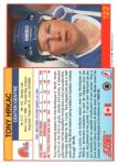 1991-92 Score Canadian Bilingual #122 Tony Hrkac