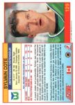 1991-92 Score Canadian Bilingual #129 Sylvain Cote