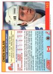 1991-92 Score Canadian Bilingual #143 Owen Nolan