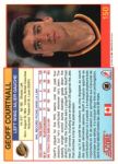 1991-92 Score Canadian Bilingual #150 Geoff Courtnall