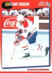 1991-92 Score Canadian Bilingual #208 Sylvain Turgeon