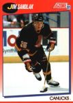 1991-92 Score Canadian Bilingual #260 Jim Sandlak