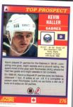 1991-92 Score Canadian Bilingual #276 Kevin Haller RC