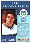 1991-92 Score Canadian Bilingual #311 John Cullen FRAN
