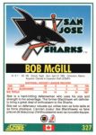 1991-92 Score Canadian Bilingual #327 Bob McGill