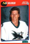 1991-92 Score Canadian Bilingual #328 Neil Wilkinson