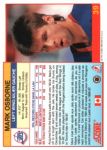 1991-92 Score Canadian Bilingual #39 Mark Osborne