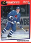 1991-92 Score Canadian Bilingual #58 Curtis Leschyshyn