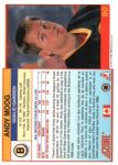 1991-92 Score Canadian Bilingual #90 Andy Moog