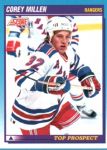 1991-92 Score Canadian Bilingual #348 Corey Millen RC