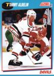1991-92 Score Canadian Bilingual #393 Tommy Albelin