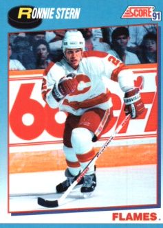 1991-92 Score Canadian Bilingual #408 Ronnie Stern