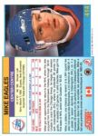 1991-92 Score Canadian Bilingual #414 Mike Eagles
