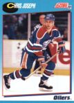 1991-92 Score Canadian Bilingual #415 Chris Joseph