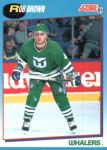 1991-92 Score Canadian Bilingual #466 Rob Brown