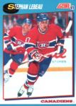 1991-92 Score Canadian Bilingual #494 Stephan Lebeau