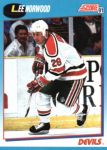 1991-92 Score Canadian Bilingual #528 Lee Norwood
