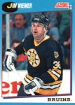 1991-92 Score Canadian Bilingual #535 Jim Wiemer