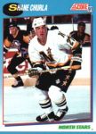 1991-92 Score Canadian Bilingual #542 Shane Churla