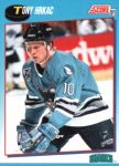 1991-92 Score Canadian Bilingual #555 Tony Hrkac