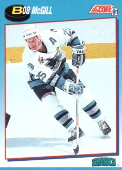 1991-92 Score Canadian Bilingual #560 Bob McGill