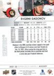 2021-22 Upper Deck #128 Evgenii Dadonov