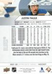 2021-22 Upper Deck #154 Justin Faulk
