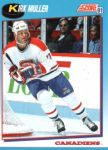 1991-92 Score Canadian Bilingual #614 Kirk Muller