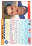 1991-92 Score Canadian English #248 Mike Foligno