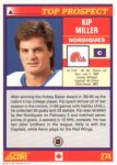 1991-92 Score Canadian English #274 Kip Miller TP