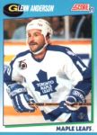 1991-92 Score Canadian English #611 Glenn Anderson