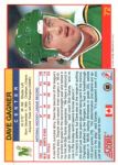 1991-92 Score Canadian English #72 Dave Gagner