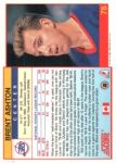1991-92 Score Canadian English #78 Brent Ashton