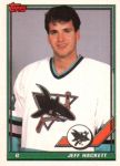 1991-92 Topps #382 Jeff Hackett