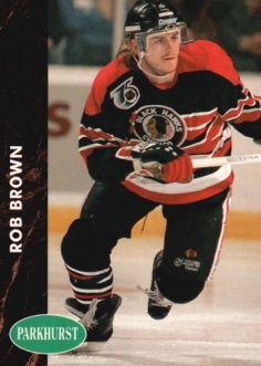 1991-92 Parkhurst #258 Rob Brown