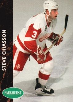 1991-92 Parkhurst #268 Steve Chiasson