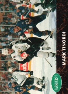 1991-92 Parkhurst French #304 Mark Tinordi