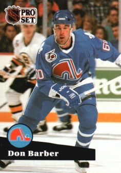 1991-92 Pro Set French #464 Don Barber