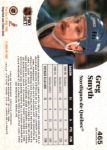 1991-92 Pro Set French #465 Greg Smyth RC