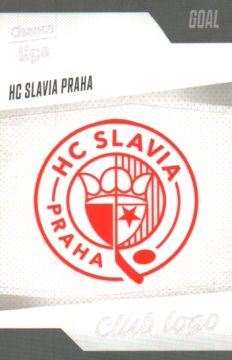 2022-23 Chance liga Club Logo #CL8 HC Slavia Praha Goal Cards