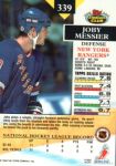 1993-94 Stadium Club #339 Joby Messier RC Topps