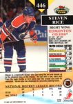 1993-94 Stadium Club #446 Steven Rice Topps