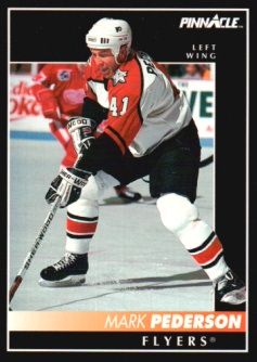 1992-93 Pinnacle #213 Mark Pederson Score