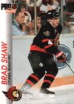 1992-93 Pro Set #124 Brad Shaw