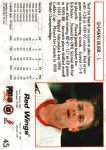1992-93 Pro Set #45 Shawn Burr