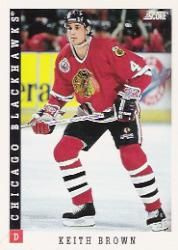 1993-94 Score #384 Keith Brown