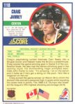 1990-91 Score #118 Craig Janney